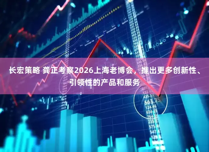 长宏策略 龚正考察2026上海老博会，推出更多创新性、引领性的产品和服务